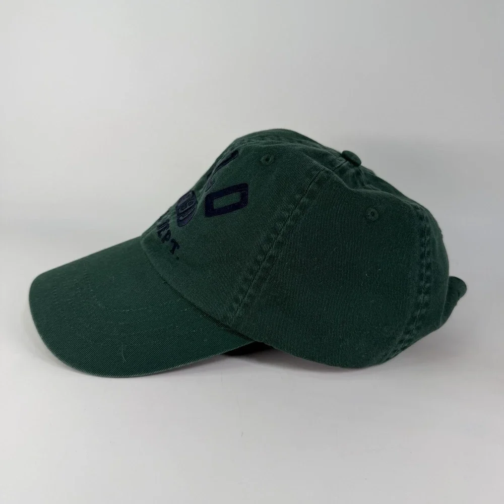Polo Ralph Lauren Baseline 1993 Athl Dept Baseball Cap Hat Strap Back Spellout